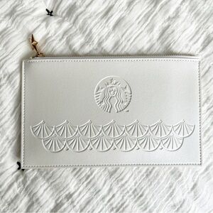 Limited Edition Starbucks White Siren Pouch and Notebook from Phillippines